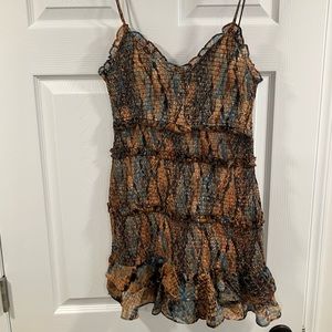 Brand new Olivaceous O Snake Smock Dress!Tags still on!Size m(runs a lil small)